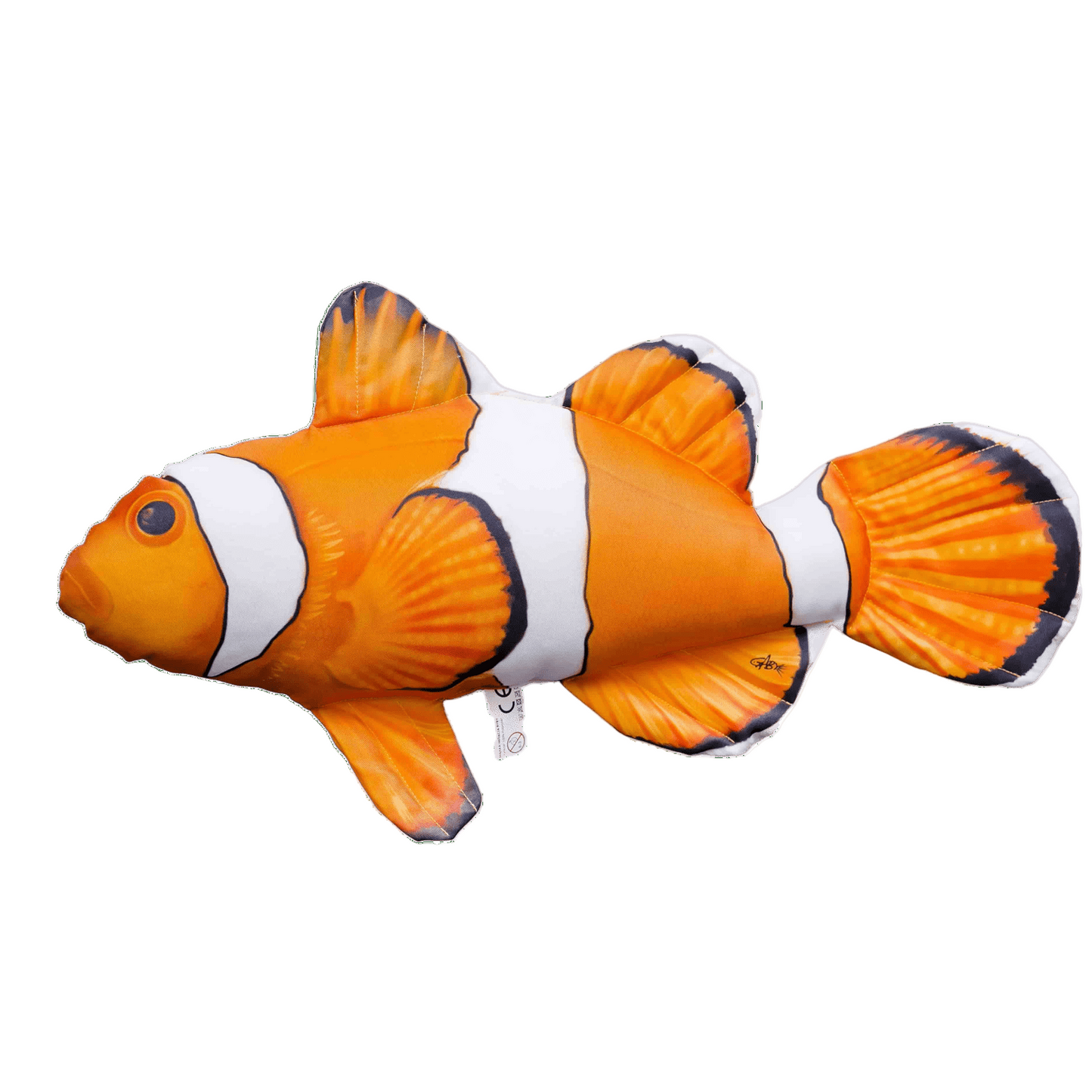 Gaby Fish Pillows Mini Ocellaris Clownfish Tropical Saltwater Fish Pillow Cushion - 32cm