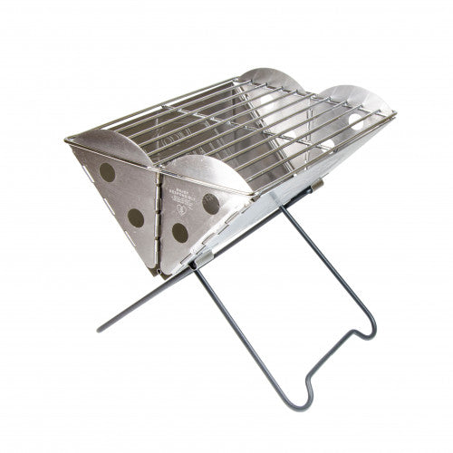 Grilliput Mini Flatpack Stainless Steel Firepit & BBQ Grill