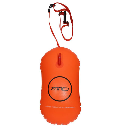 Zone 3 Swim Safety Buoy/Tow Float Neon Orange