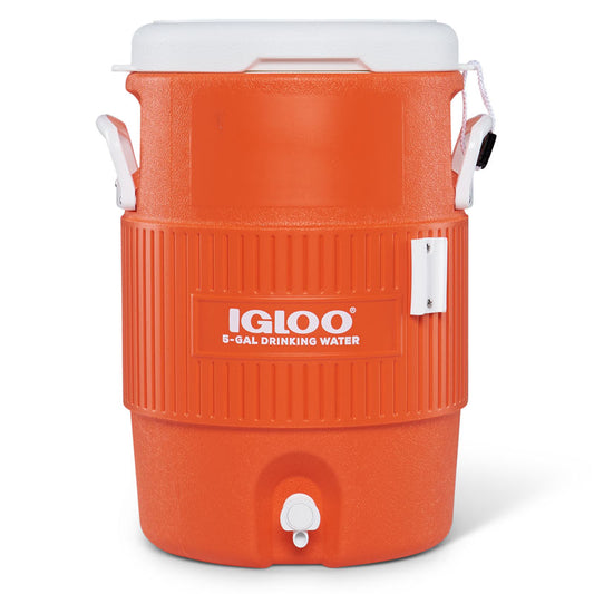 Igloo Seat Top Water Cooler Dispenser - 23 Litre - Orange