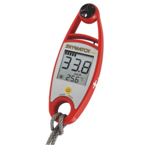 Skywatch Wind Speed & Temperature Meter - Anemometer - Swiss Collectors Edition