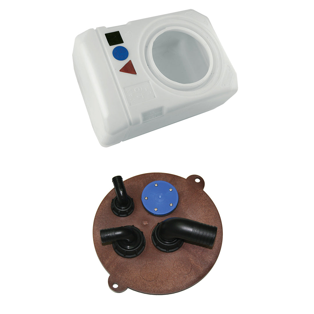 Diablo 108 Litre Inboard Plastic Fuel / Water Tank 110cm x 36cm x 305cm