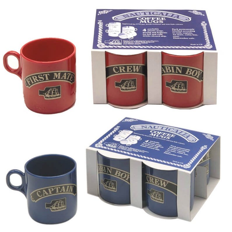 Unbreakable Stackable Coffee Mugs With Rank