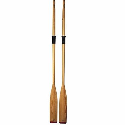 Lahna Seagrade Wooden Oars With PVC Collars - 2.10m - Pair