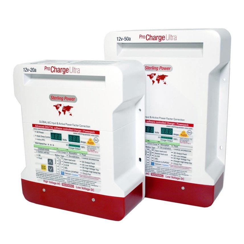 Sterling Pro Charge Ultra Battery Charger 12volt 10amp - 2 Outputs