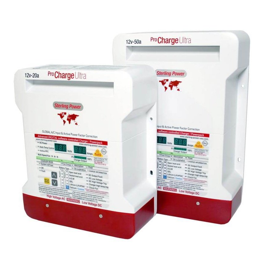 Sterling Pro Charge Ultra Battery Charger 24volt 30amp - 3 Outputs