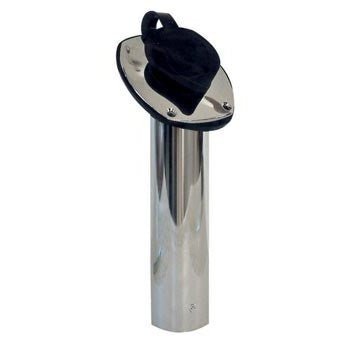 Plastimo Flush Quality Stainless Steel Fishing Rod Holder With Cap