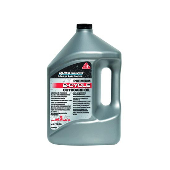 Quicksilver Premium TC-W3 2 Stroke Oil - 4 Litre
