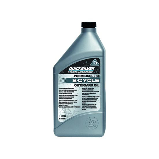 Quicksilver Premium Plus 2 Stroke TC-W3 Oil - 1 Litre