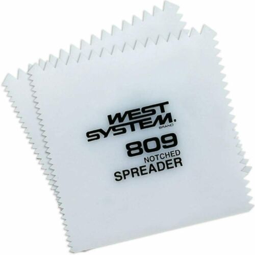 West System Notched Plastic Spreaders - 2 Pack