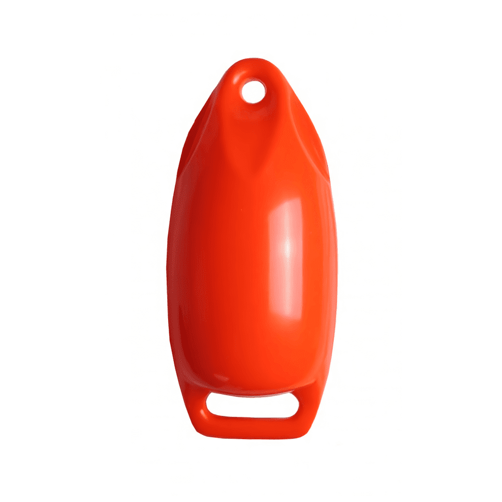 Majoni Pear Drop Pick Up Buoy Fender Size 1 Orange - Inflated