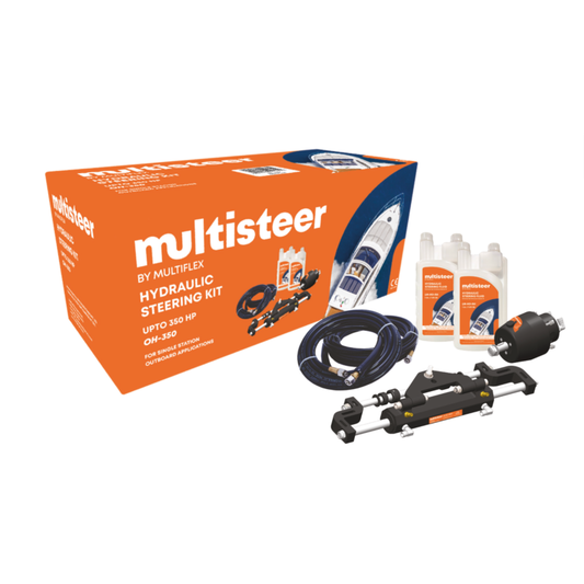 Multiflex Multisteer Outboard Hydraulic Steering Kit 175HP