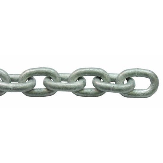 30mtr x 8mm Calibrated Hot Dipped Galvanised Chain