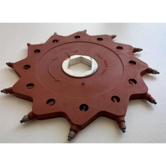 Tercoo Multi Spare Disc 5 Degree Offset On Hexagon Shaft For Fein Rotator M12
