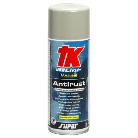 TK Line Colorspray Anti Rust Outboard Engine Marine Spray Paint - Grey