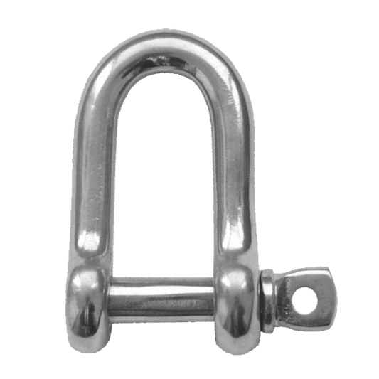 Stainless Steel AISI 316 D Shackle - 10mm