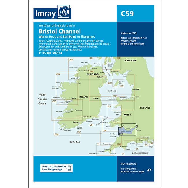 Imray Chart C59 - Bristol Channel