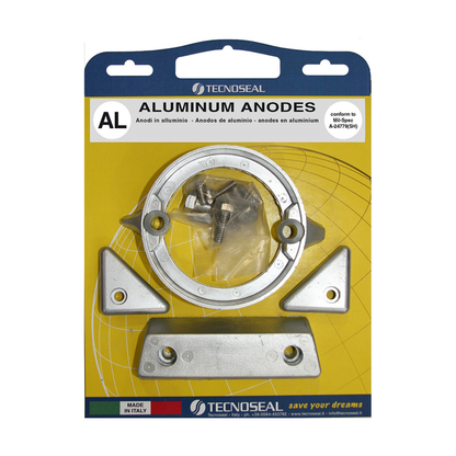 Tecnoseal Volvo Penta 290-C Duo-Prop Anode Engine Kit