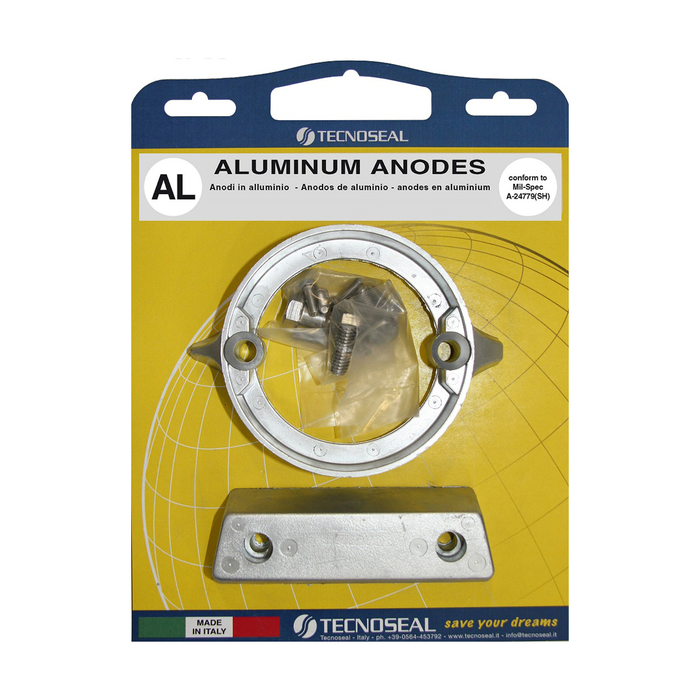 Tecnoseal Volvo Penta 290 Duo-Prop Anode Engine Kit