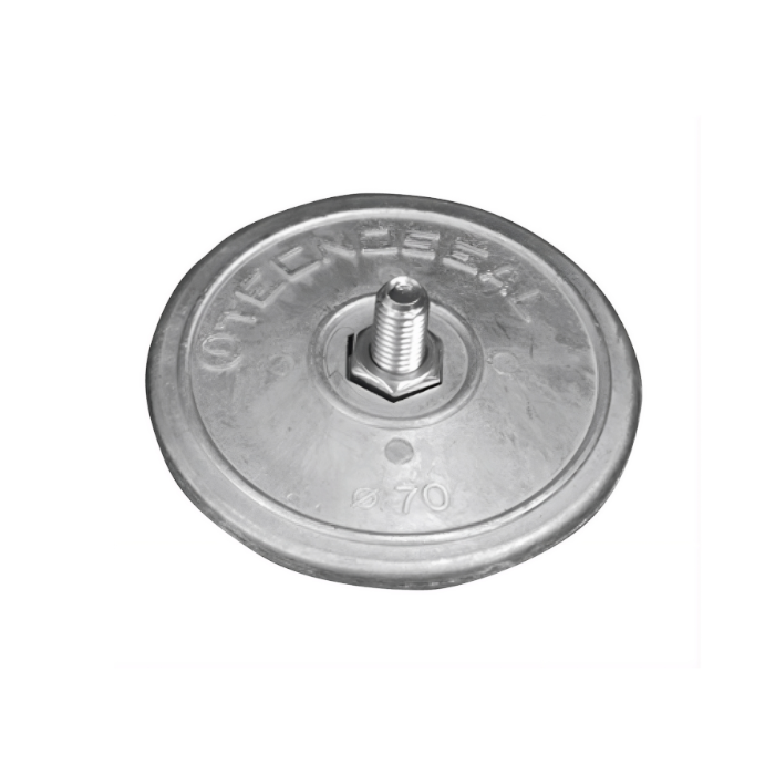 Tecnoseal 0101E Series Pair Of Disc Rudder Anode