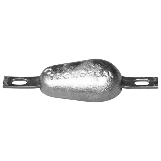 Tecnoseal Bolt On With Strap Pear Hull Anode - Aluminium