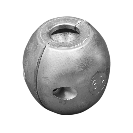 Tecnoseal Standard Egg Type Shaft Anode - Zinc