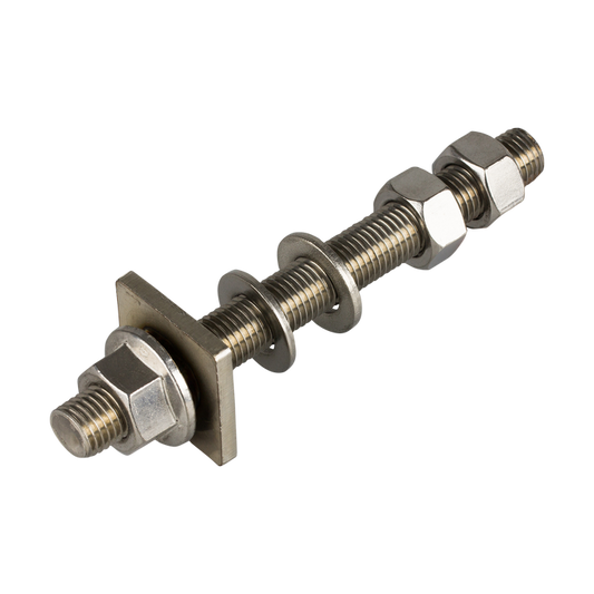 Tecnoseal Stainless Steel M16 Anode Stud Kit