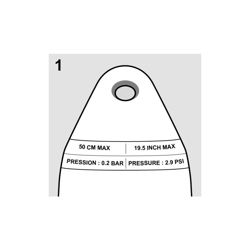 Plastimo Inflation Adapter For Fenders & Bumpers