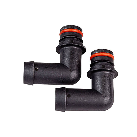 Johnson Aqua Jet 90 Degree 1/2" Hose Connector Pair