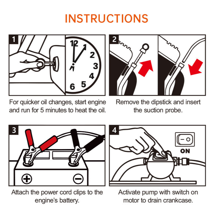 SEAFLO Engine Oil Change System - 02 Series