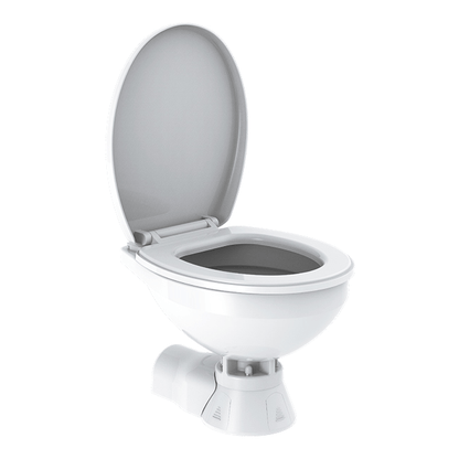 SEAFLO Quiet Flush Freshwater Electric Marine Toilet - Regular Size Bowl