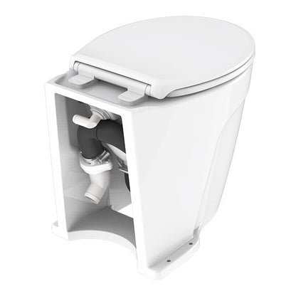 SEAFLO Deluxe Flush Sea Water Electric Marine Toilet