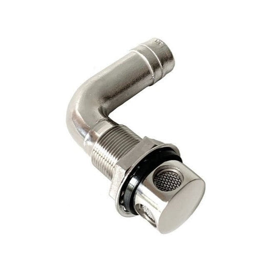 316 Stainless Steel 90 Degree Tank Vent - 1/2"