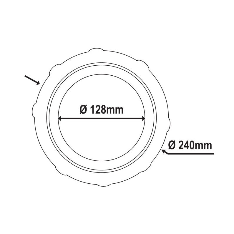 Nuova Rade Waterproof Polybottle Flares Storage Bottle