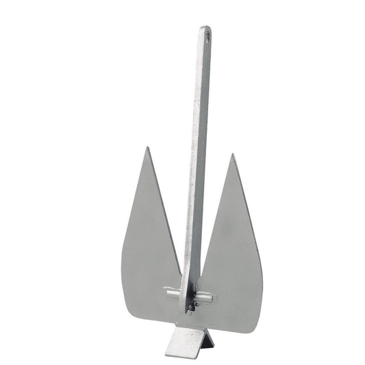 Plastimo Britany Galvanised Steel Flat Anchor - 2 KG