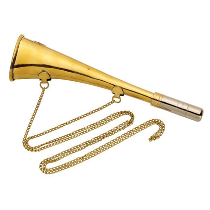 Nauticalia Brass Signal Horn And Chain