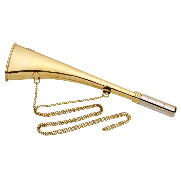Nauticalia Brass Signal Horn And Chain