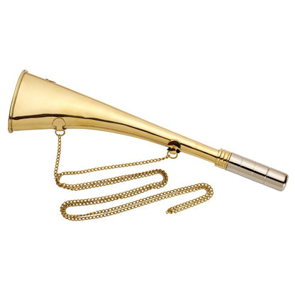 Nauticalia Brass Signal Horn And Chain