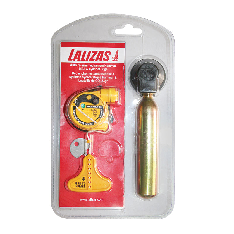 Lalizas Hammar MA1 Automatic Life Jacket Re-Arming Kit - 33g