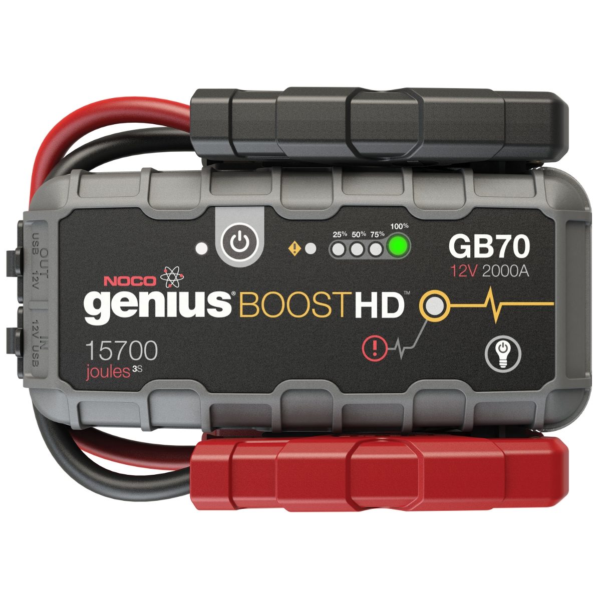 Noco GB70 Boost HD Portable Lithium Jump Starter Battery Pack - 2000A