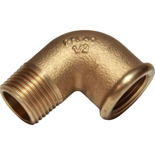 Maestrini Bronze 90 Degree Elbow Male/Female Thread