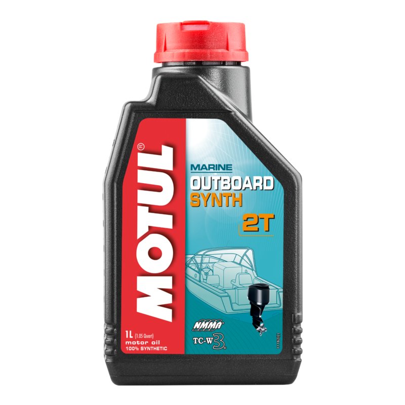 Motul Outboard Synth 2 Stroke TC-W3 Synthetic Outboard Engine Oil