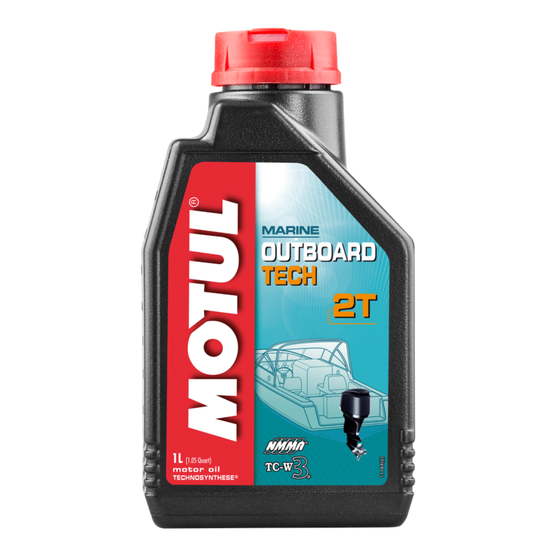 Motul Outboard Tech 2 Stroke TC-W3 TECHNOSYNTHESE® Outboard Engine Oil