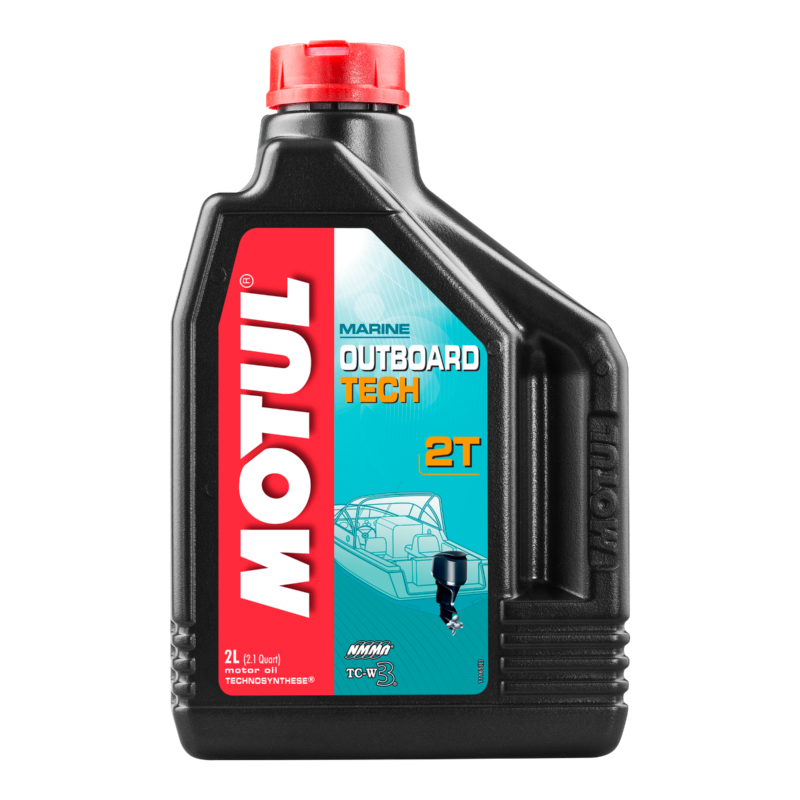 Motul Outboard Tech 2 Stroke TC-W3 TECHNOSYNTHESE® Outboard Engine Oil