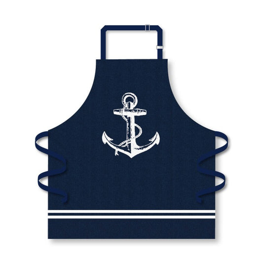 Nauticalia "Anchor" Navy Apron