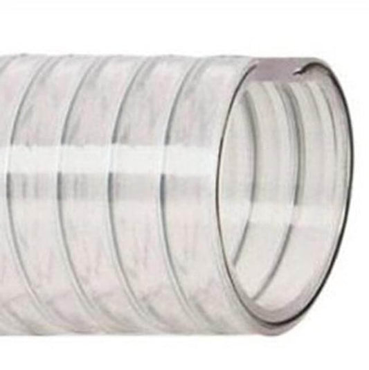 Steel Spiral 25mm Clear Reinforced Hose - Per Metre