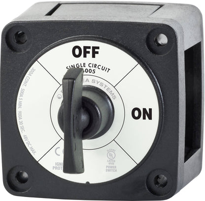 Blue Sea M Series Single Circuit Battery Switch With Key