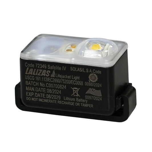 Lalizas Safelite IV Flashing LED SOLAS/MED Lifejacket Light
