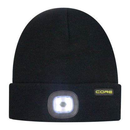 Core Lighting Rechargeable LED Kids Beanie Hats - Up To 50 Lumens