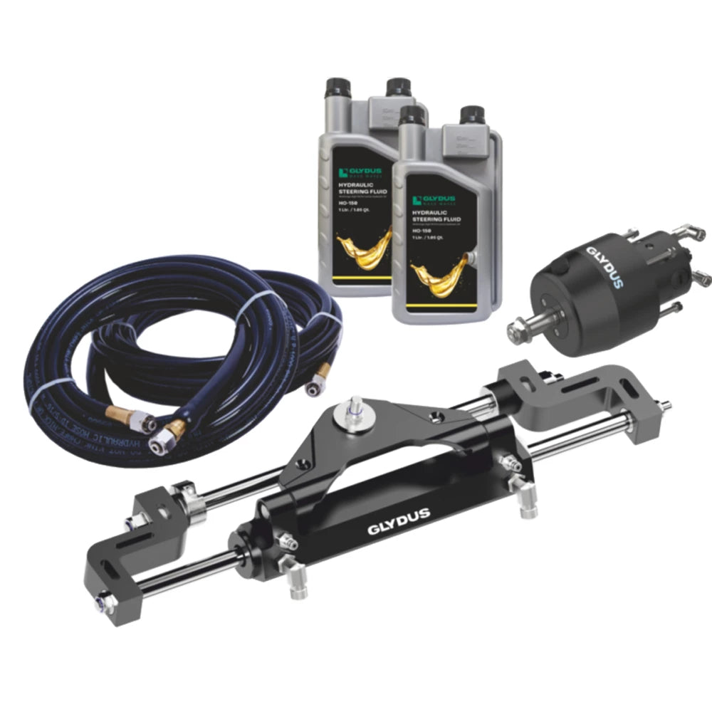 Glydus Outboard Hydraulic Steering Kit - Up To 175HP